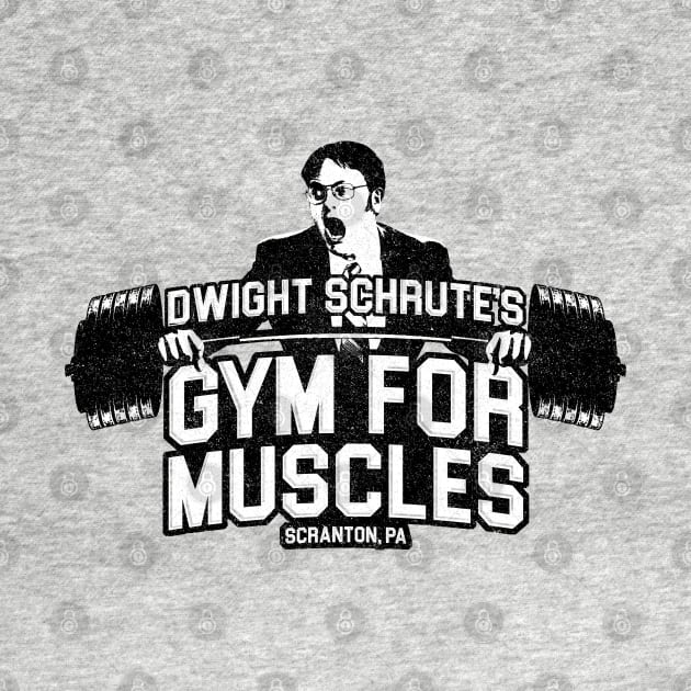 Dwight Schrute's Gym For Muscles by huckblade